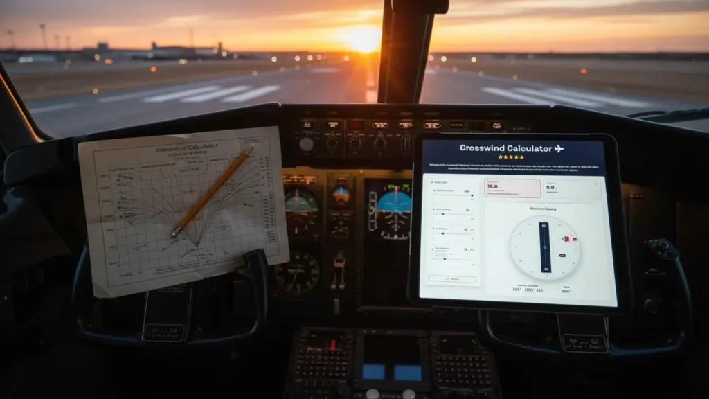 Traditional Chart-vs-Crosswind-calculator